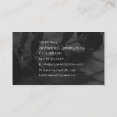 Fitness Personal Trainer | Actieve sport Visitekaartje (Achterkant)