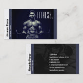 Fitness Personal Trainer | Actieve sport Visitekaartje (Voorkant / Achterkant)
