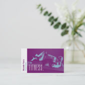 Fitness Personal Trainer | Actieve sport Visitekaartje (Staand voorkant)