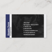 Fitness Personal Trainer | Actieve sport Visitekaartje (Achterkant)