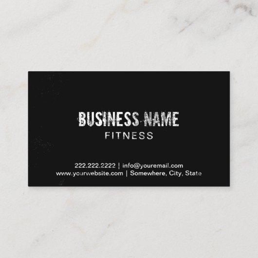 Fitness Personal Trainer Bodybuilder Loyalty (Achterkant)