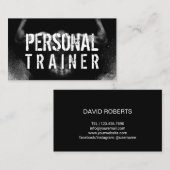 Fitness Personal Trainer Bodybuilder Professional Visitekaartje (Voorkant / Achterkant)