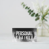 Fitness Personal Trainer Bodybuilder Visitekaartje (Staand voorkant)