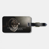 Fitness Personal Trainer Bodybuilding Modern Sharp Bagagelabel (Achterkant horizontaal)