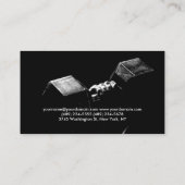 Fitness Personal Trainer Bodybuilding Modern Sharp Visitekaartje (Achterkant)