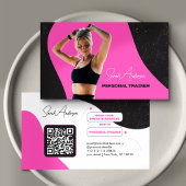 Fitness Personal Trainer Business Card Visitekaartje
