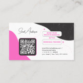 Fitness Personal Trainer Business Card Visitekaartje (Achterkant)