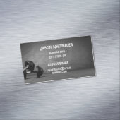 Fitness Personal Trainer, Fitness Instructor Magnetisch Visitekaartje (Voorbeeld)