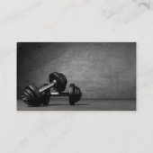 Fitness Personal Trainer, Fitness Instructor Visitekaartje (Achterkant)