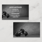 Fitness Personal Trainer, Fitness Instructor Visitekaartje (Voorkant / Achterkant)