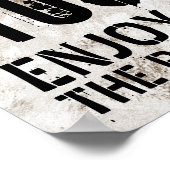 Fitness Personal Trainer Grunge Gym Motivation Poster (Hoek)