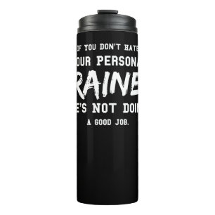 Fitness Personal Trainer Gym Motivation Thermosbeker