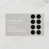 Fitness Personal Trainer Linnen Loyalty Punch (Achterkant)