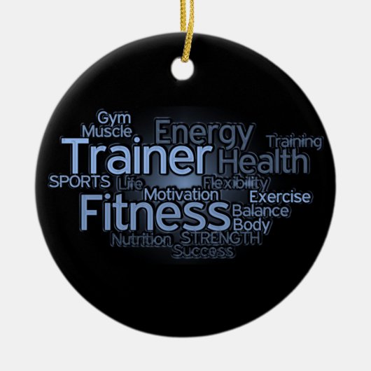Fitness/Personal Trainer Ornament (Voorkant)