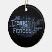 Fitness/Personal Trainer Ornament (Links)