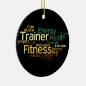 Fitness/Personal Trainer Ornament (Rechts)