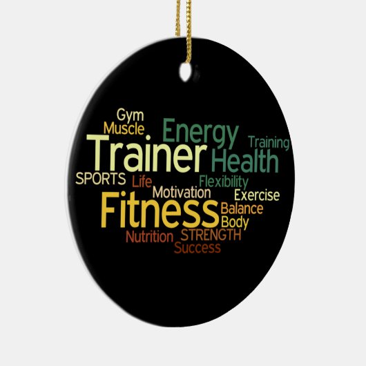 Fitness/Personal Trainer Ornament (Rechts)