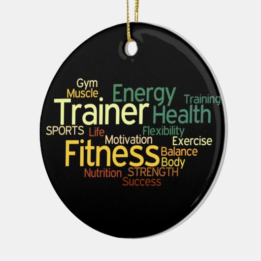Fitness/Personal Trainer Ornament (Links)