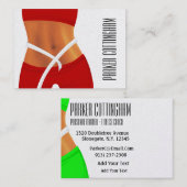 Fitness - Personal Trainer - SRF Visitekaartje (Voorkant / Achterkant)