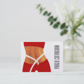 Fitness - Personal Trainer - SRF Visitekaartje (Staand voorkant)