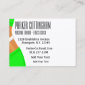 Fitness - Personal Trainer - SRF Visitekaartje (Achterkant)