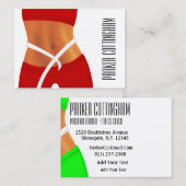 Fitness - Personal Trainer - SRF Visitekaartje (Voorkant / Achterkant)