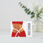 Fitness - Personal Trainer - SRF Visitekaartje (Staand voorkant)