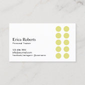 Fitness Personal Trainer Waterverf Loyalty (Achterkant)