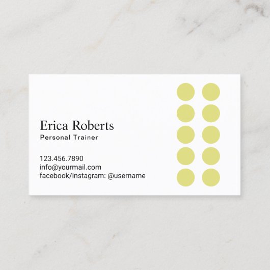 Fitness Personal Trainer Waterverf Loyalty (Achterkant)