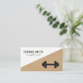 Fitness | Persoonlijke Trainerscoach Visitekaartje (Staand voorkant)