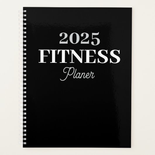 Fitness Planer 2025 Planner (Voorkant)
