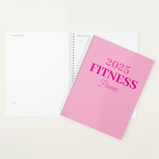  Fitness Planer 2025 Planner (Display)