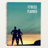 Fitness Planner - Aanpassen met jouw tekst (Voorkant)