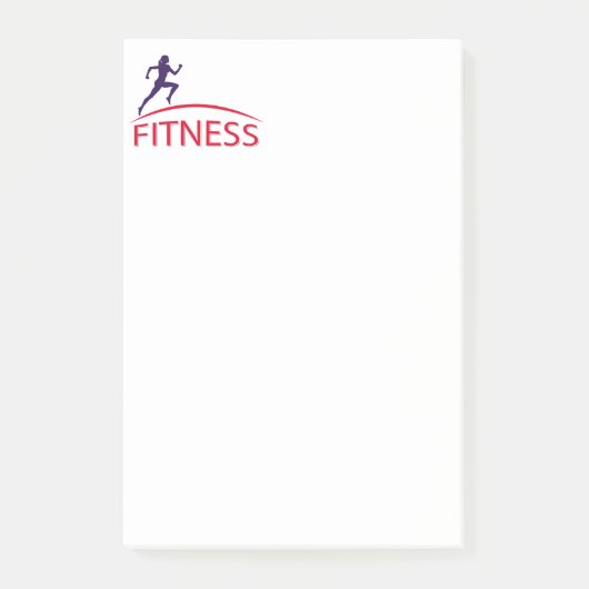 fitness post-it® notes (Voorkant)