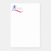 fitness post-it® notes (Voorkant)