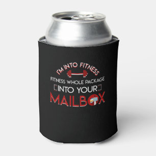 Fitness Postal Worker in Package Mailbox Blikjeskoeler