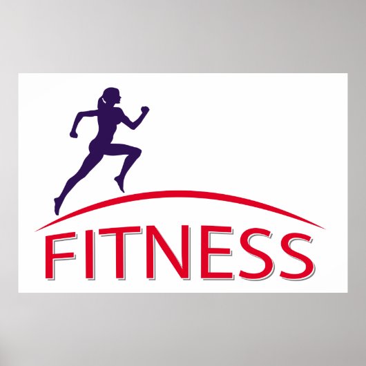fitness poster (Voorkant)