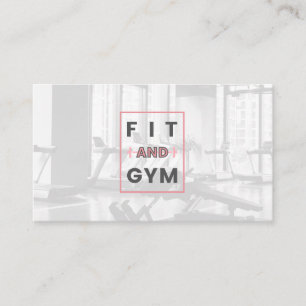 Fitness Professional   Leider Gym Eigenaar Afsprakenkaartje
