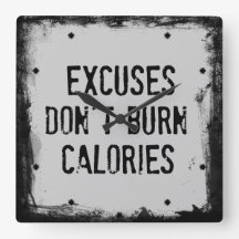 Fitness Quote. Excuses branden niet