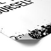 Fitness Quote; je kent nooit de limieten Poster (Hoek)