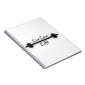 Fitness Quote: Live Love Lift Notitieboek (Rechterzijde)