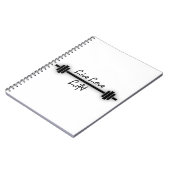 Fitness Quote: Live Love Lift Notitieboek (Linkerzijde)