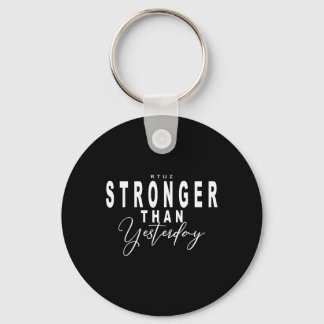 Fitness Quote Y2k Gymtraining Ck Print Yoga Sport Sleutelhanger
