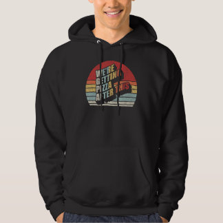 Fitness Retro We krijgen Pizza na deze grappigheid Hoodie