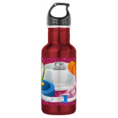 Fitness (roze) fles - SRF (Voorkant)