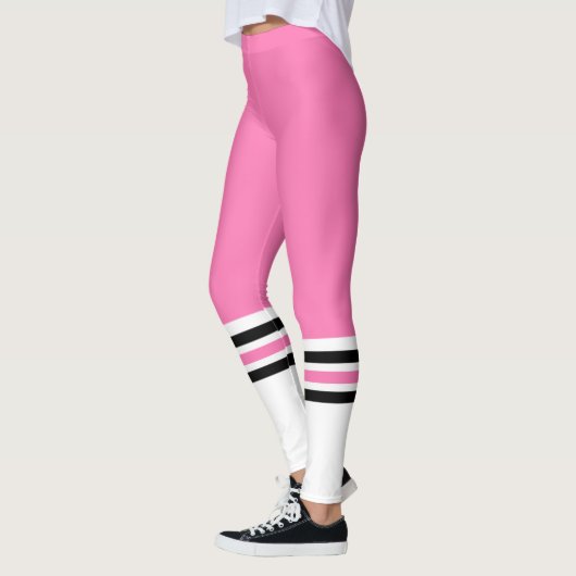 Fitness Roze Tube Sock Leggings (Links)