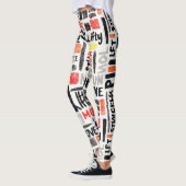 Fitness Run Beweeg naadloze patronen Leggings (Links)