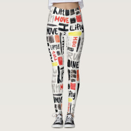 Fitness Run Beweeg naadloze patronen Leggings