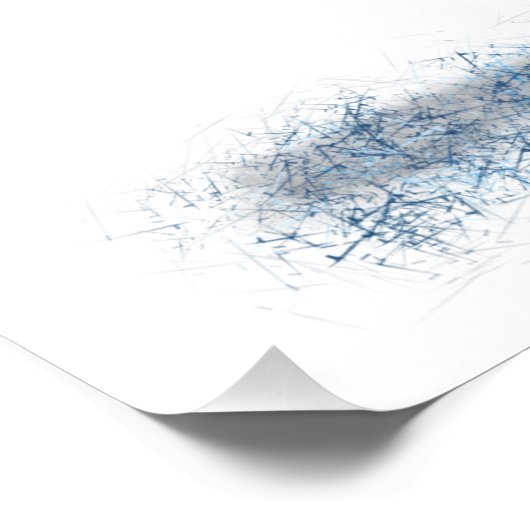 Fitness Santa Christmas Poster (Hoek)