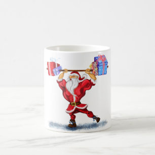 Fitness Santa Coffee Mok